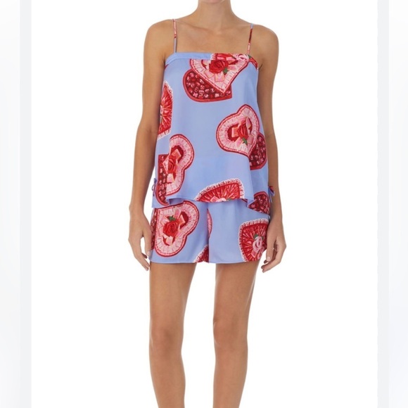 Other - Shady Lady Women’s Heart Candy Box Print Pajama Set Size Small